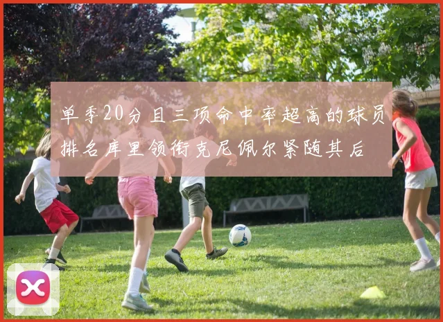 单季20分且三项命中率超高的球员排名库里领衔克尼佩尔紧随其后